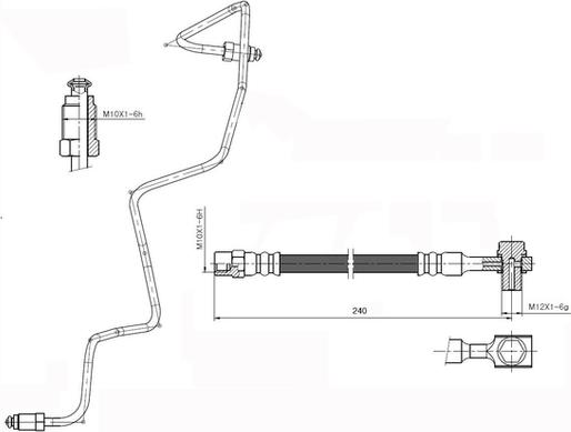 National NBH6081 - Jarruletku inparts.fi