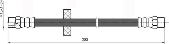 National NBH6033 - Jarruletku inparts.fi