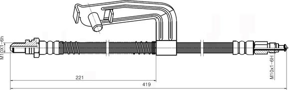 NATIONAL NBH6025 - Jarruletku inparts.fi