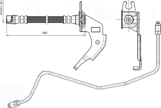 NATIONAL NBH6070 - Jarruletku inparts.fi