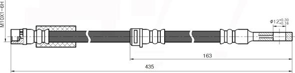 NATIONAL NBH6073 - Jarruletku inparts.fi