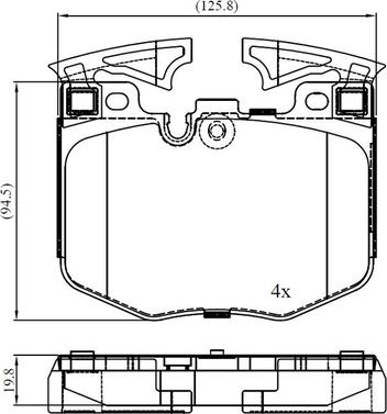 Valeo 671856 - Jarrupala, levyjarru inparts.fi