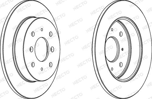 Japanparts J DI-422 - Jarrulevy inparts.fi