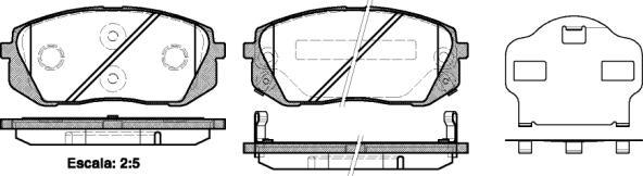 Valeo 604023 - Jarrupala, levyjarru inparts.fi