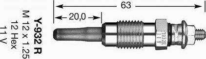 NGK 4956 - Hehkutulppa inparts.fi