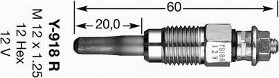 NGK 4182 - Hehkutulppa inparts.fi