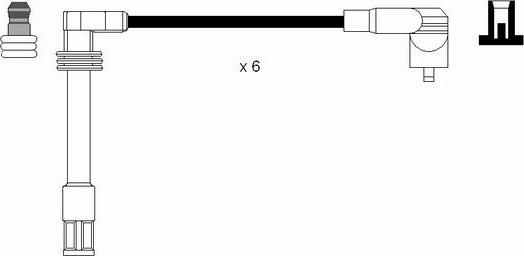 NGK 0518 - Sytytysjohtosarja inparts.fi