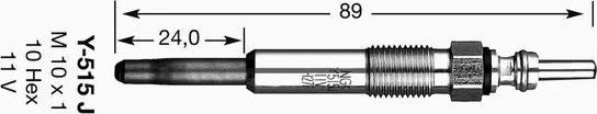 NGK 6892 - Hehkutulppa inparts.fi