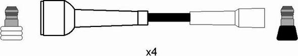 NGK 8183 - Sytytysjohtosarja inparts.fi
