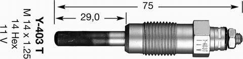 NGK 7494 - Hehkutulppa inparts.fi