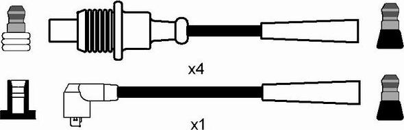 NGK 7176 - Sytytysjohtosarja inparts.fi