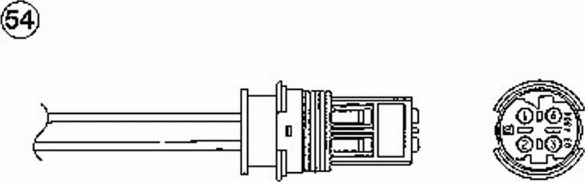 NGK OTA7H-5A1 - Lambdatunnistin inparts.fi