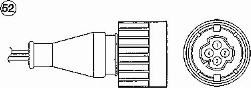 NGK OTA7H-3A1 - Lambdatunnistin inparts.fi