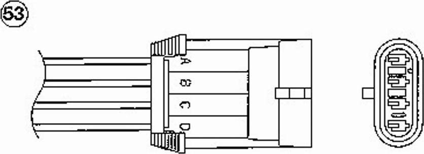 NGK OTA7H-3C2 - Lambdatunnistin inparts.fi