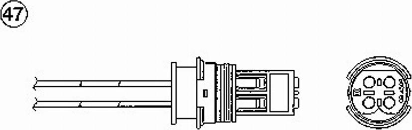 NGK OTA7N-5C1 - Lambdatunnistin inparts.fi