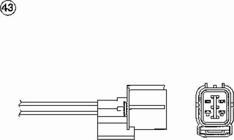 NGK OZA569-H1 - Lambdatunnistin inparts.fi