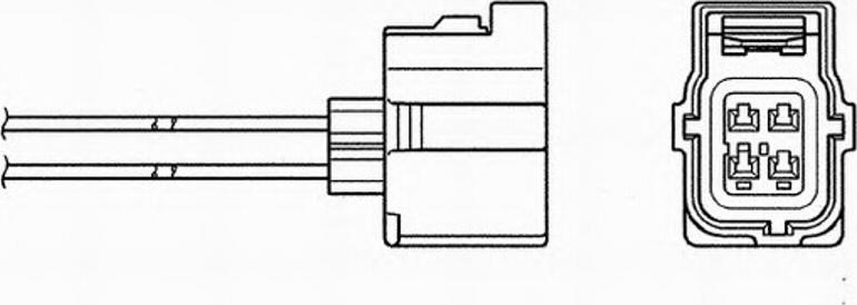 NGK OZA623C1 - Lambdatunnistin inparts.fi