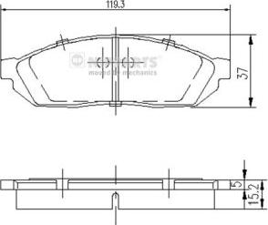 Magneti Marelli 363702160531 - Jarrupala, levyjarru inparts.fi