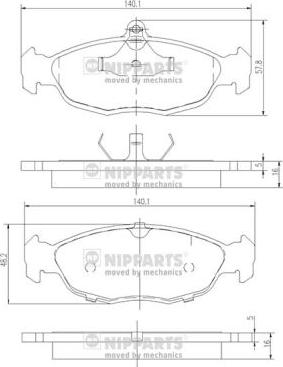 FTE BL1299B1 - Jarrupala, levyjarru inparts.fi