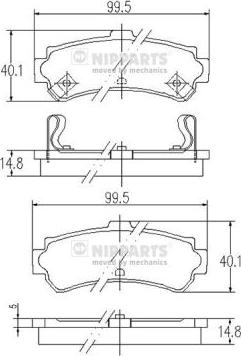 Honda NHC-742 - Jarrupala, levyjarru inparts.fi