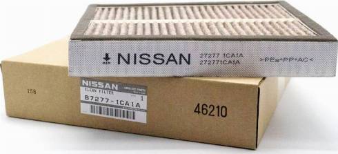 NISSAN B7277-1CA1A - Suodatin, sisäilma inparts.fi