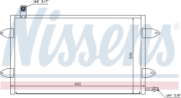 Nissens 94905 - Lauhdutin, ilmastointilaite inparts.fi