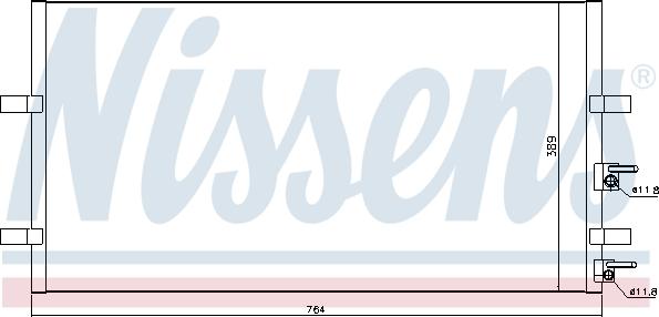 Nissens 94915 - Lauhdutin, ilmastointilaite inparts.fi