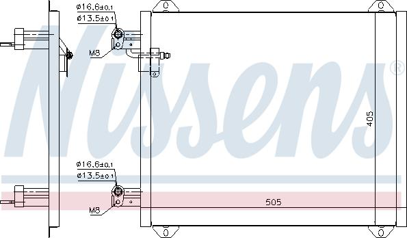 Nissens 94584 - Lauhdutin, ilmastointilaite inparts.fi