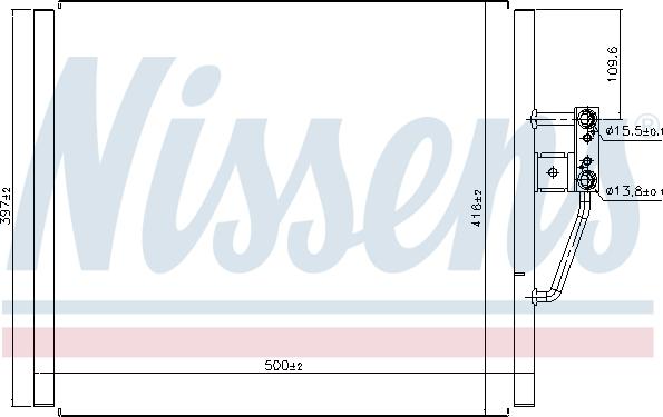 Nissens 94529 - Lauhdutin, ilmastointilaite inparts.fi