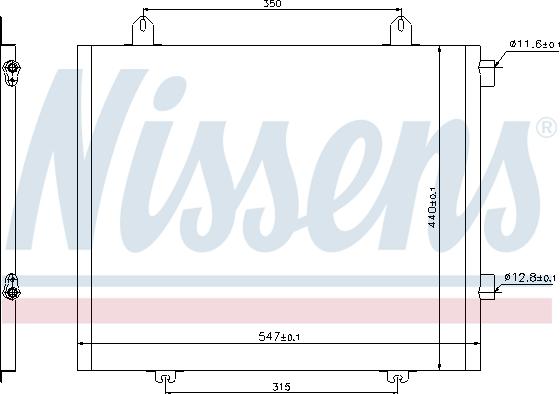 Nissens 94573 - Lauhdutin, ilmastointilaite inparts.fi