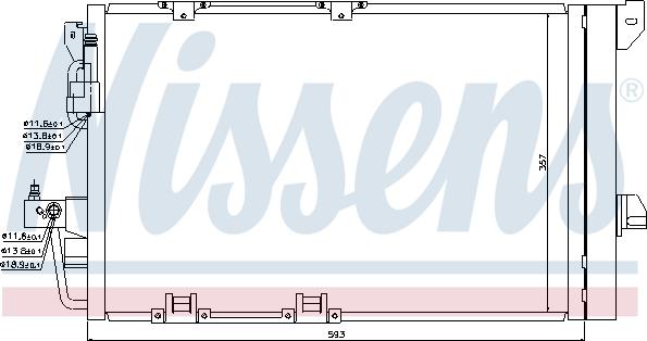 Nissens 94650 - Lauhdutin, ilmastointilaite inparts.fi