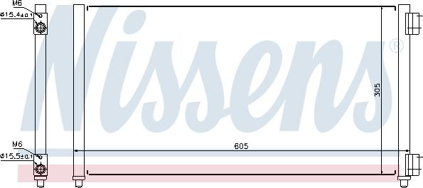 Nissens 94633 - Lauhdutin, ilmastointilaite inparts.fi