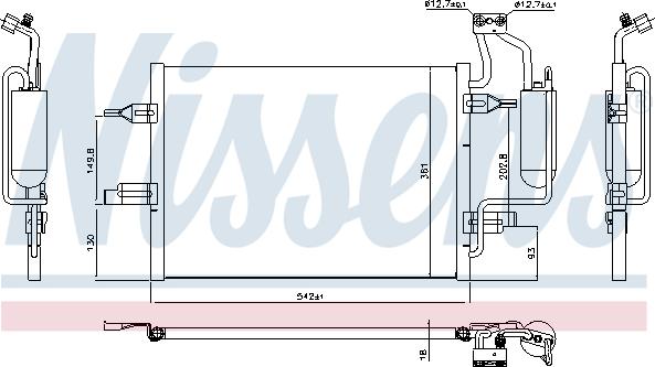 Nissens 94624 - Lauhdutin, ilmastointilaite inparts.fi