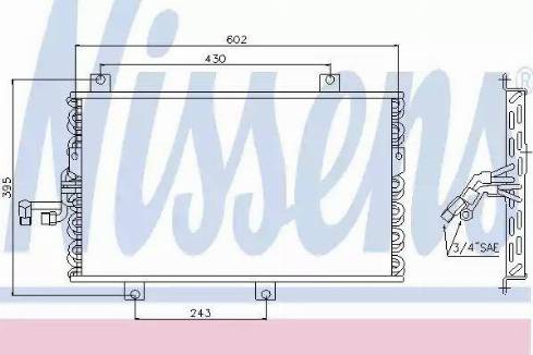 Nissens 94095 - Lauhdutin, ilmastointilaite inparts.fi