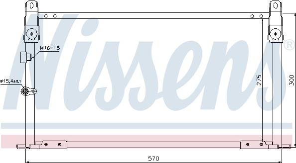 Nissens 940018 - Lauhdutin, ilmastointilaite inparts.fi