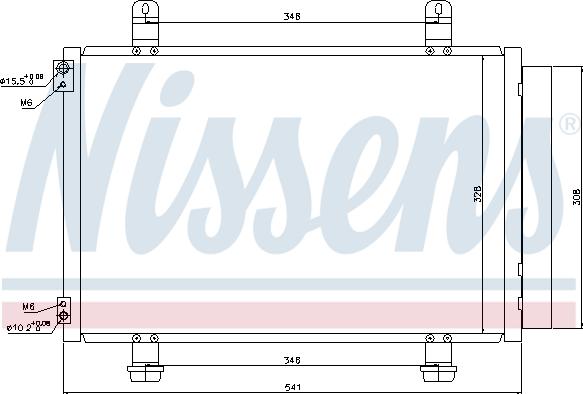 Nissens 940079 - Lauhdutin, ilmastointilaite inparts.fi