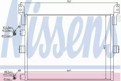 Nissens 940132 - Lauhdutin, ilmastointilaite inparts.fi