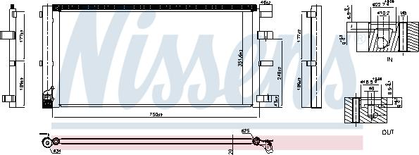 Nissens 940829 - Lauhdutin, ilmastointilaite inparts.fi