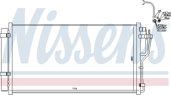 Nissens 940383 - Lauhdutin, ilmastointilaite inparts.fi