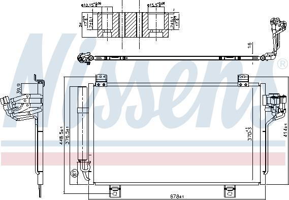 Nissens 940723 - Lauhdutin, ilmastointilaite inparts.fi