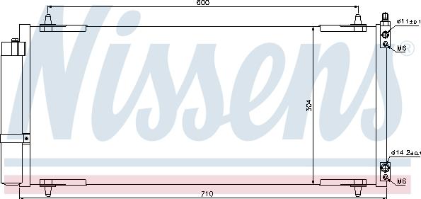 Nissens 94830 - Lauhdutin, ilmastointilaite inparts.fi