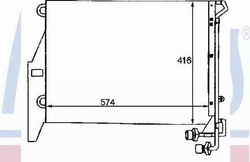 Nissens 94344 - Lauhdutin, ilmastointilaite inparts.fi