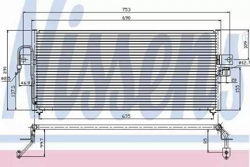 Nissens 94361 - Lauhdutin, ilmastointilaite inparts.fi