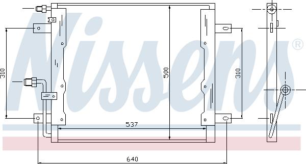 Nissens 94335 - Lauhdutin, ilmastointilaite inparts.fi