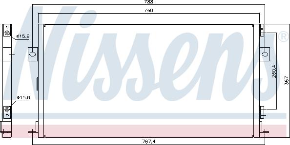 Nissens 94267 - Lauhdutin, ilmastointilaite inparts.fi