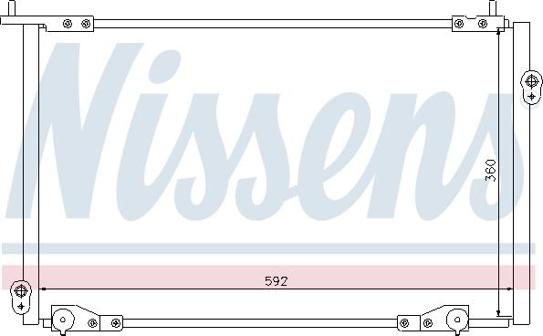 Nissens 94736 - Lauhdutin, ilmastointilaite inparts.fi