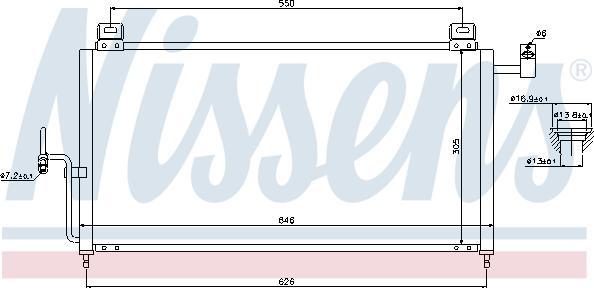 Nissens 94720 - Lauhdutin, ilmastointilaite inparts.fi