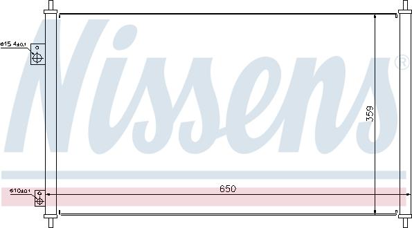 Nissens 94771 - Lauhdutin, ilmastointilaite inparts.fi