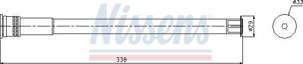 Nissens 95463 - Kuivain, ilmastointilaite inparts.fi