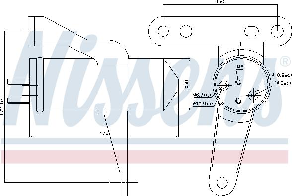 Nissens 95470 - Kuivain, ilmastointilaite inparts.fi